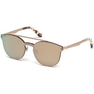 WEB EYEWEAR Pink Metal  Sunglasses